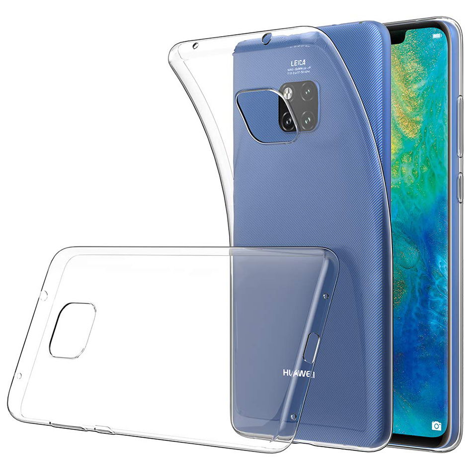 Flexi Slim Gel Case For Huawei Mate 20 Pro Clear